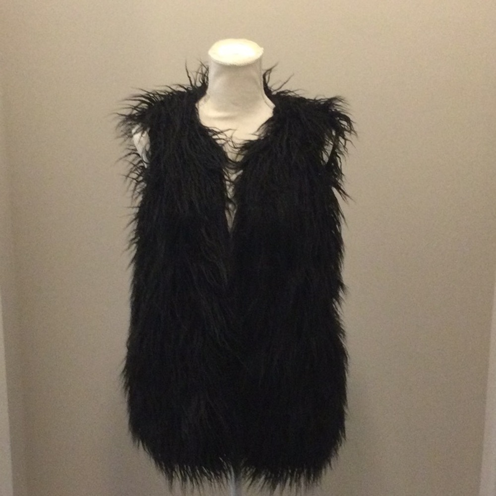 Shaggy vest